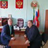 Встреча Андрея Попкова с главой Таштыпского района Республики Хакасия Алексеем Александровичем Дьяченко